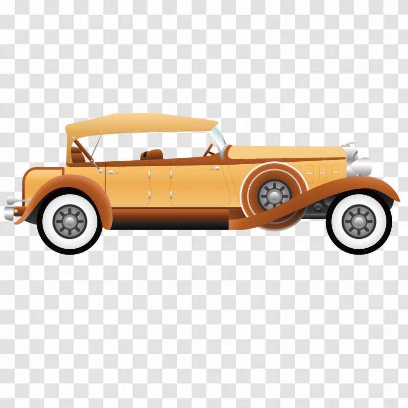 Antique Car Automotive Design - Retro Classic Transparent PNG
