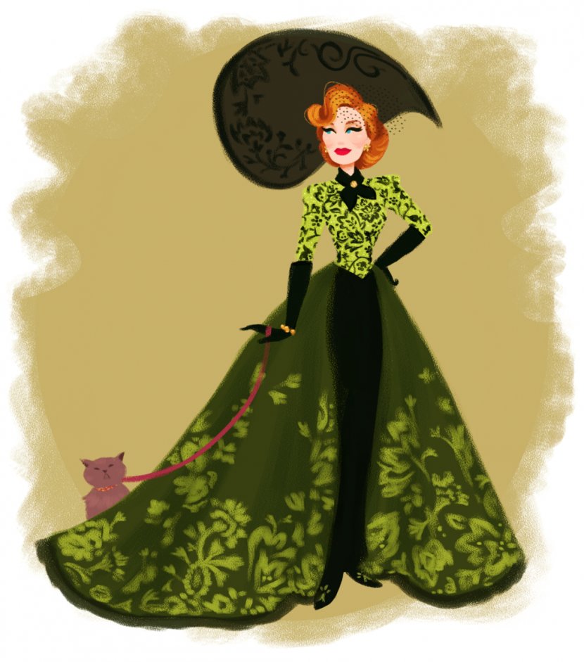 Stepmother Fan Art Disney Princess Film - Green - Cinderella Transparent PNG