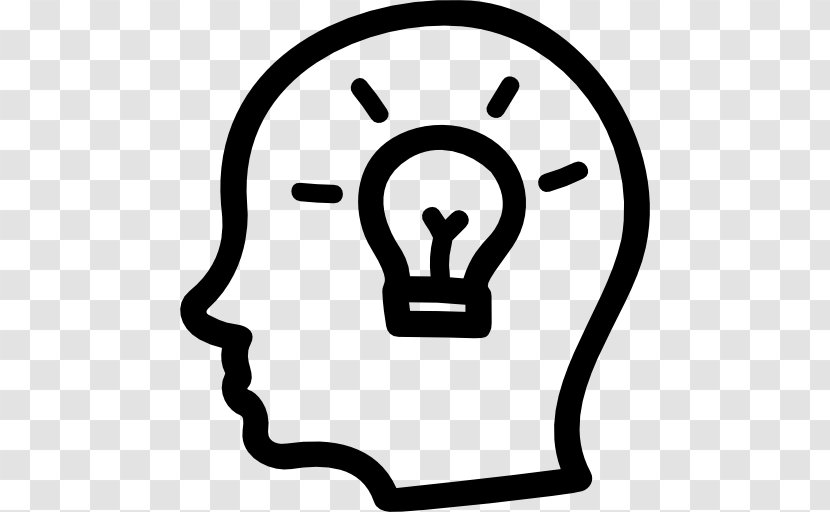 Incandescent Light Bulb Symbol - Idea - Brain Transparent PNG