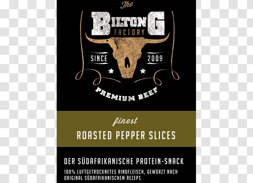 Biltong Chili Con Carne Black Garlic Pepper - Advertising Transparent PNG