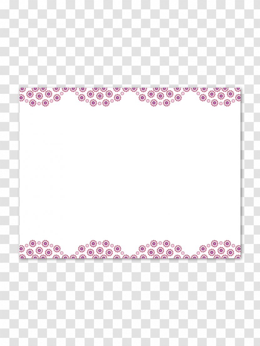 Picture Frames Line Point Pattern - Pink M - Invitation Paper Transparent PNG