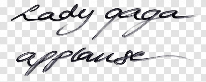 Applause Song Born This Way Logo The Fame - Brand Transparent PNG
