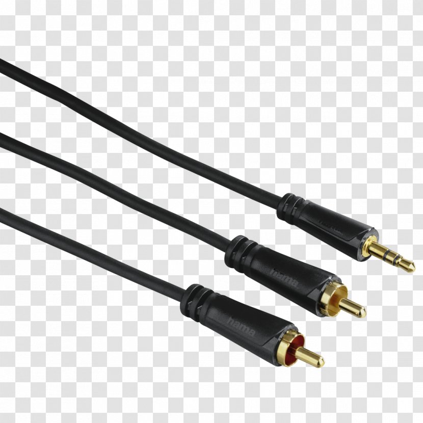 Digital Audio RCA Connector Phone Electrical Cable - Signal - Jack Parr Transparent PNG