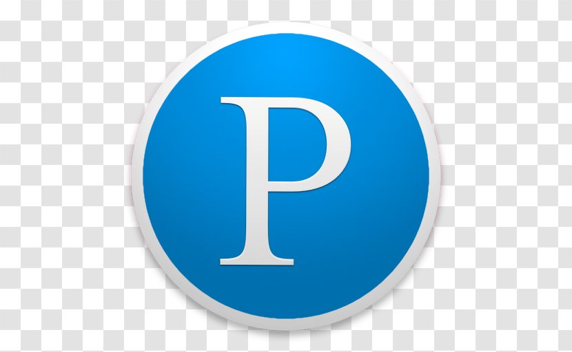 Blue Number Text Symbol - Heart - Pandora Transparent PNG