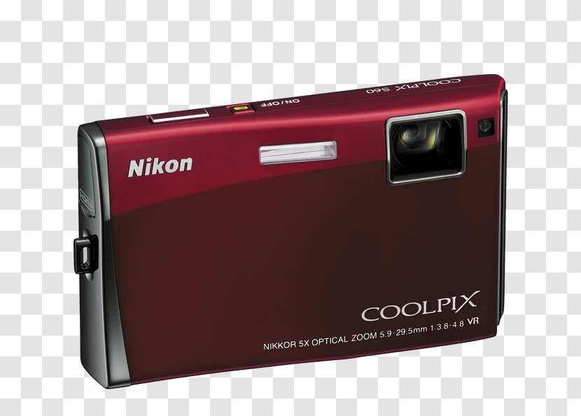 Nikon Coolpix Point-and-shoot Camera Photography - Screen Transparent PNG
