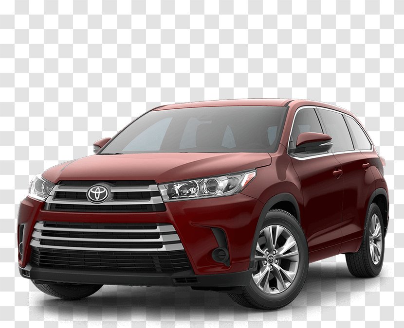 2018 Toyota Highlander Hybrid LE Car Sport Utility Vehicle XLE Transparent PNG