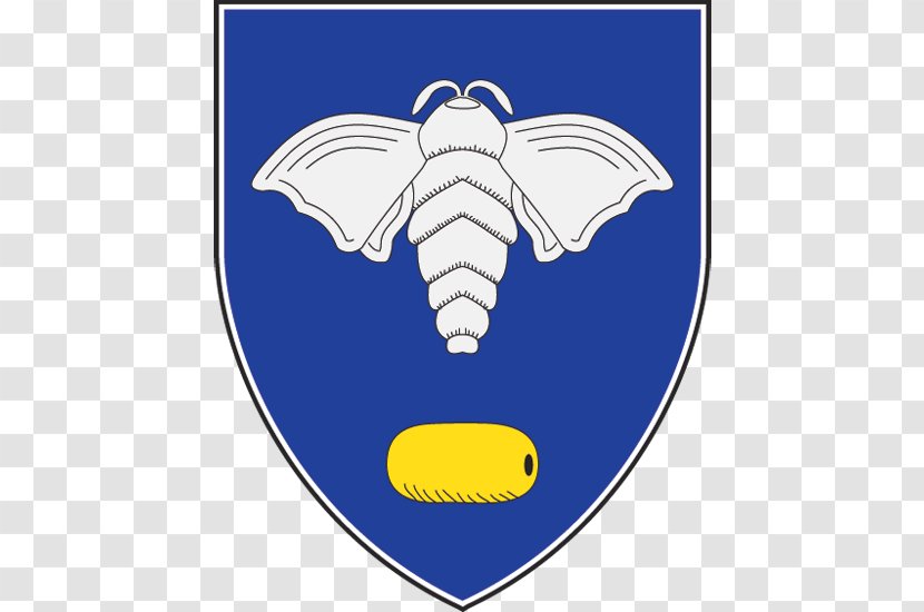 Svilajnac Municipality Crkvenac Vojska Coat Of Arms - Wing - Electric Blue Transparent PNG