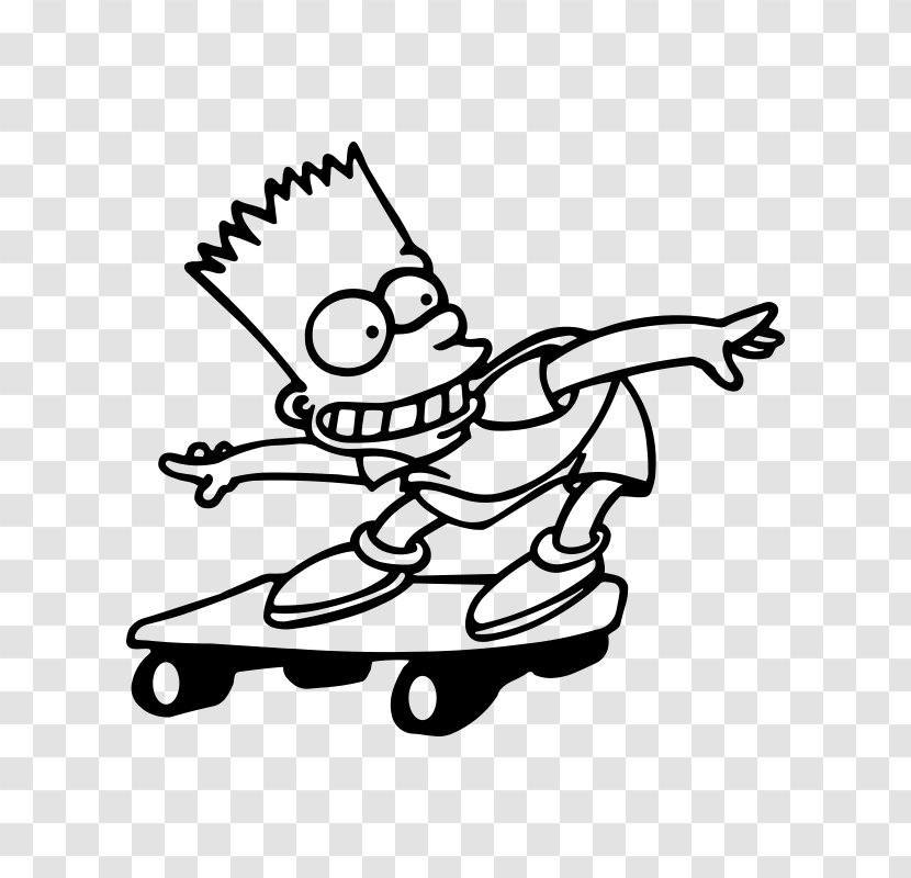 Bart Simpson Maggie Cartoon Comics - Area Transparent PNG