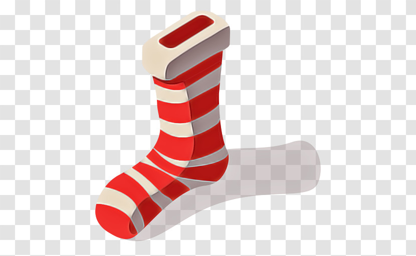 Red Sock Transparent PNG