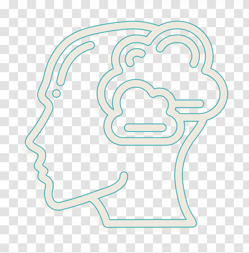 Mind Icon Human Mind Icon Dreaming Icon Transparent PNG