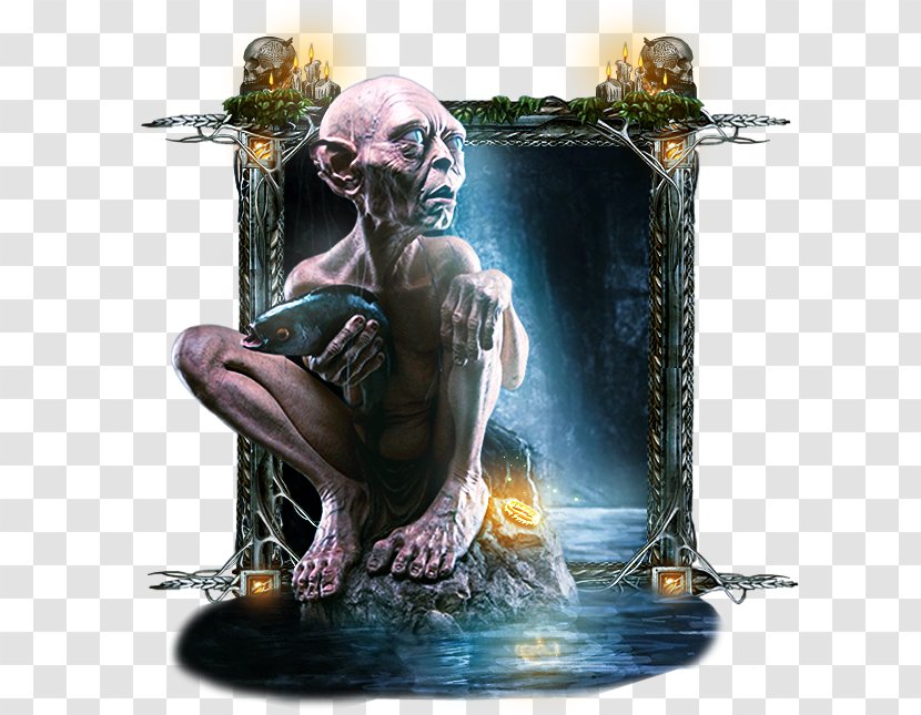 Gollum Sculpture Figurine Mythology The Lord Of Rings Transparent PNG