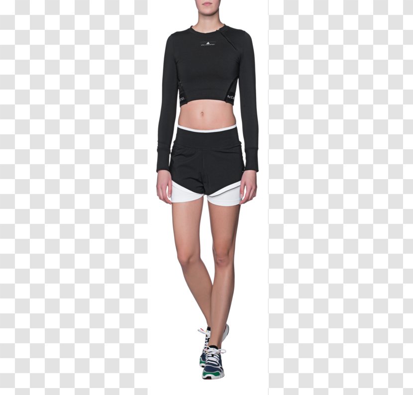 T-shirt Dress Sports Bra Leggings - Silhouette Transparent PNG