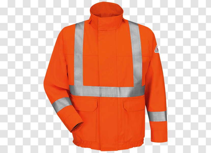 High-visibility Clothing Flight Jacket Lining Coat - Hood - Ps Glare Material Transparent PNG