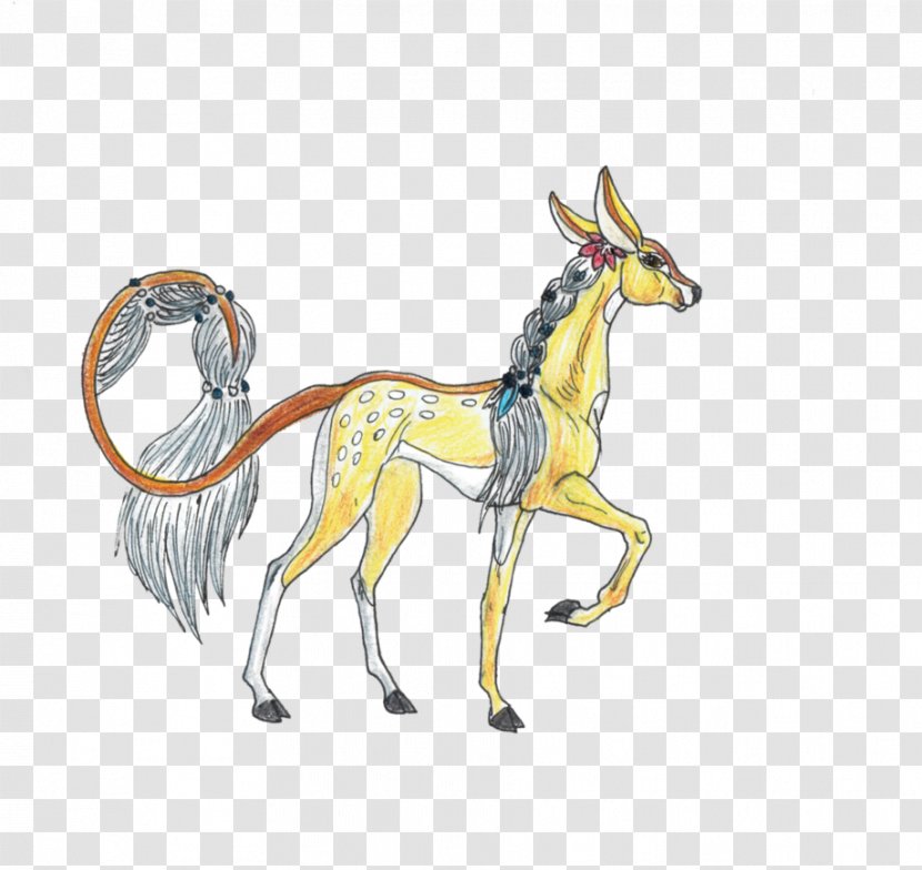 Mustang Deer Halter Pack Animal Legendary Creature Transparent PNG