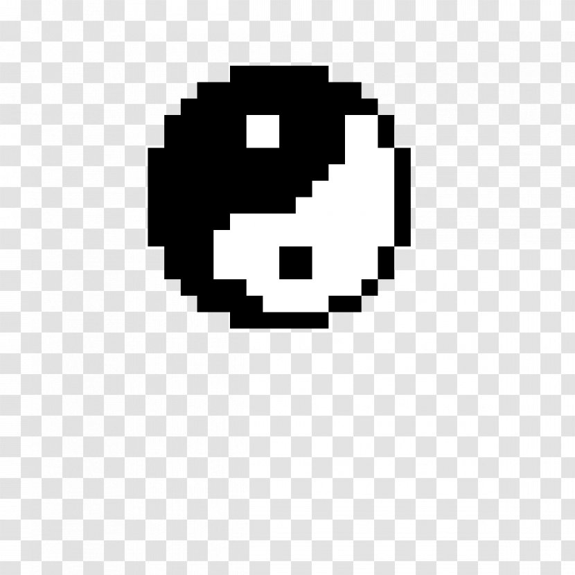 Minecraft Pixel Art Xbox One Yin And Yang - Deviantart Transparent PNG