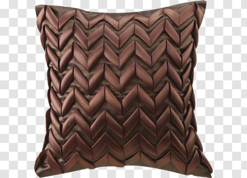 Throw Pillow Cushion Texture Mapping - Brown Square Soft Loading Transparent PNG