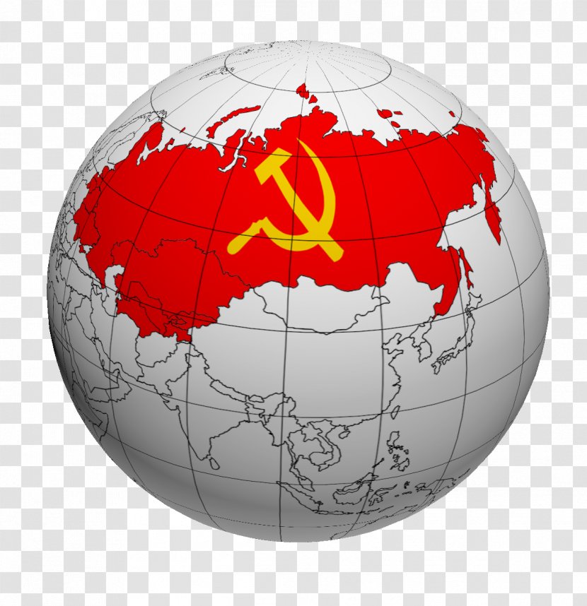 Dissolution Of The Soviet Union Perestroika Bolshevik October Revolution - Globe - Russia Transparent PNG