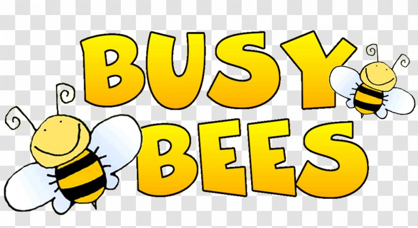 Busy, Buzzy Bees Honey Bee Bumblebee Clip Art - Brand - Busy Cliparts Transparent PNG