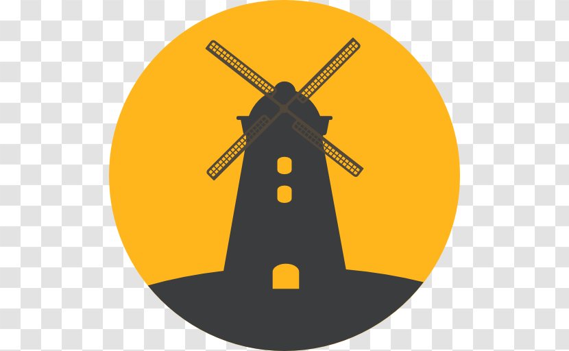 Windmill Disc Jockey Phonograph Record Alex Simori Los Angeles - Yellow - Molino Transparent PNG