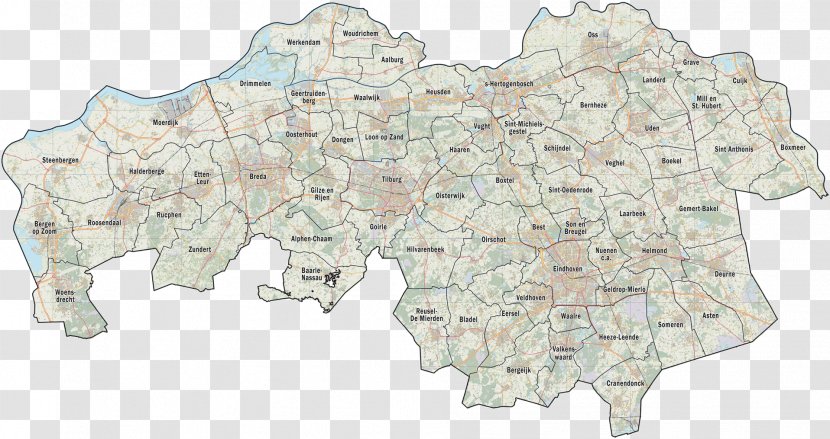 Provinces Of The Netherlands South Holland Limburg Duchy Brabant Gelderland - North - Noord Transparent PNG