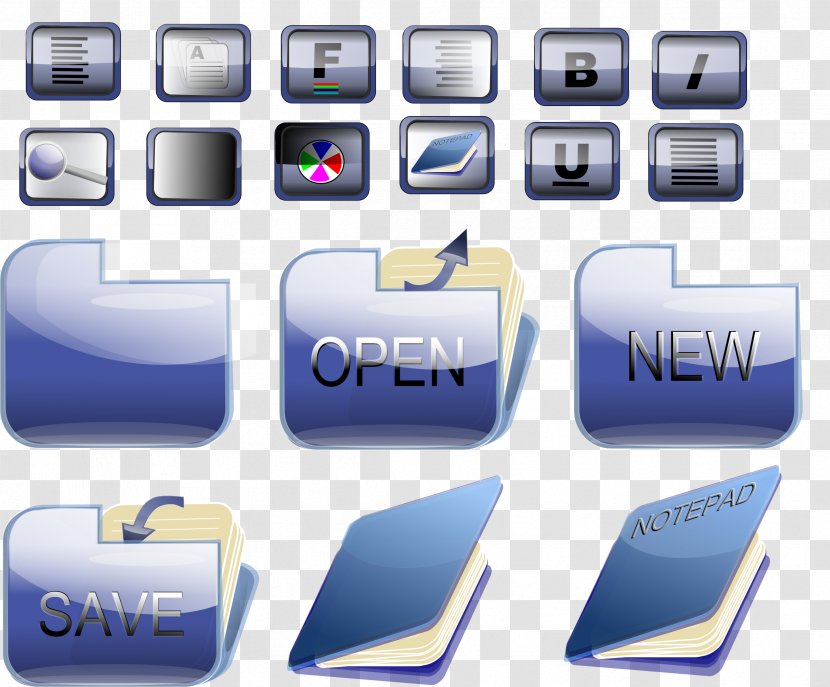 Clip Art - Electronics - Folder Transparent PNG