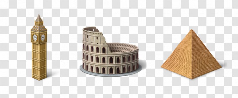 Apple Icon Image Format - File Formats - Big Ben Colosseum Pyramid Transparent PNG