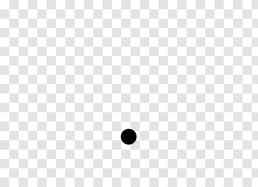 Circle Point Font - Black M Transparent PNG