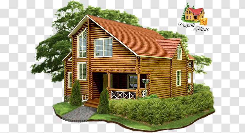 Log Cabin Pruss Architectural Engineering Tax Deduction Профилированный брус - Real Estate - Hirsi Transparent PNG