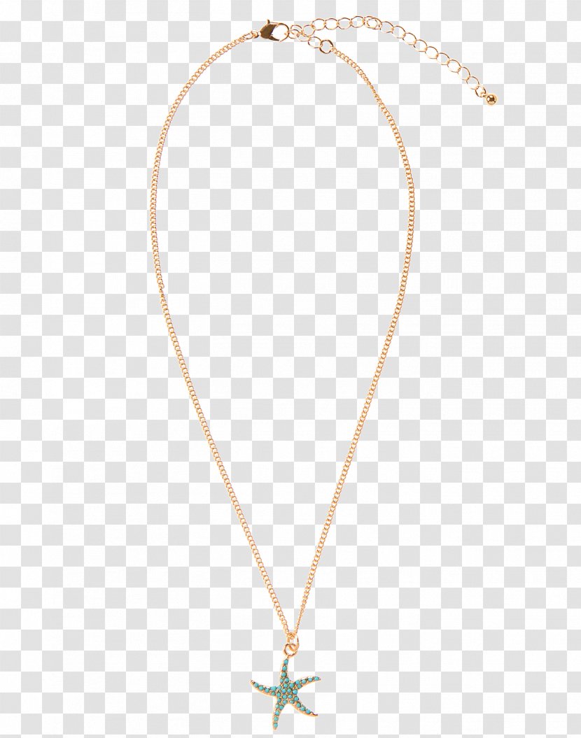 Necklace Charms & Pendants Jewellery Earring Gold - Body Jewelry Transparent PNG