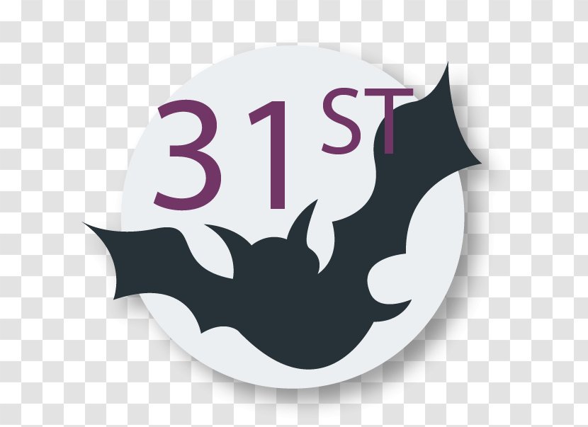 Halloween Illustration - Label - Purple Vector Material Transparent PNG