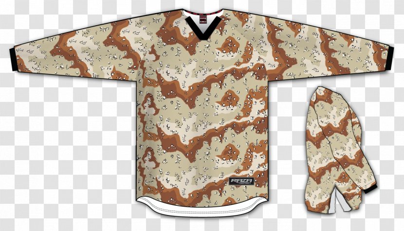 Sleeve Desert Battle Dress Uniform Jersey Military Camouflage - T Shirt Transparent PNG
