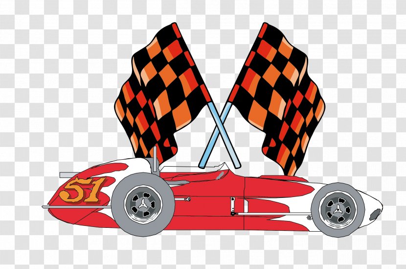 Racing Flags - Technology - Vector Red Flag Transparent PNG