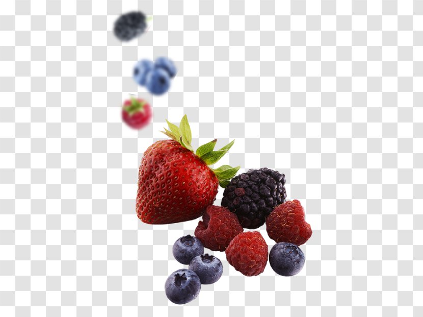 Strawberry Fruit Food Raspberry - Frutti Di Bosco Transparent PNG