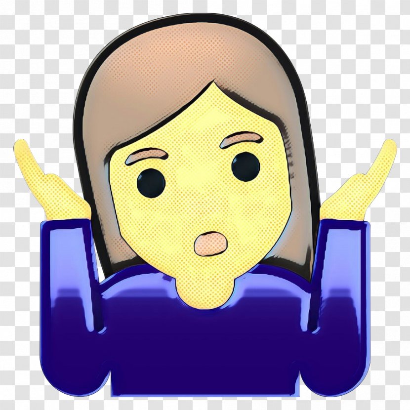 Pop Emoji - Yellow - Smile Gesture Transparent PNG