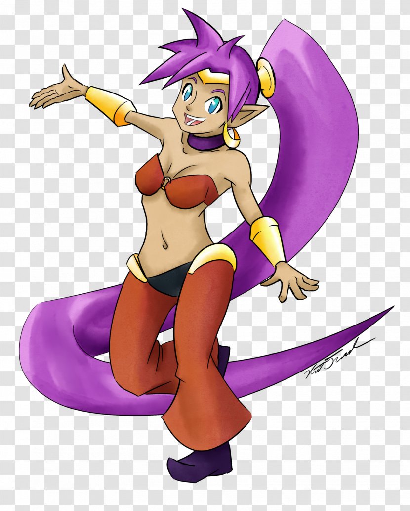 Shantae: Half-Genie Hero Art Luigi Video Game - Heart - Shy Transparent PNG