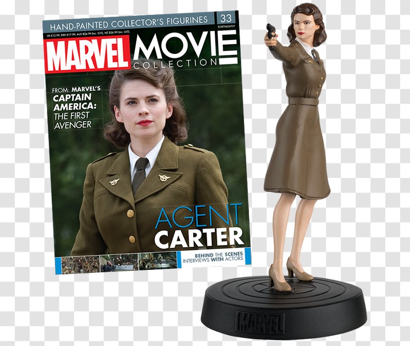 Peggy Carter Agent Howard Stark Groot Figurine - Nova Corps Transparent PNG