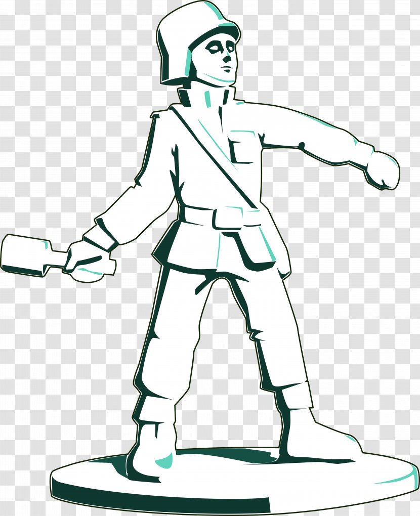 Drawing Soldier Painting Sketch - Hand - Soldiers Transparent PNG
