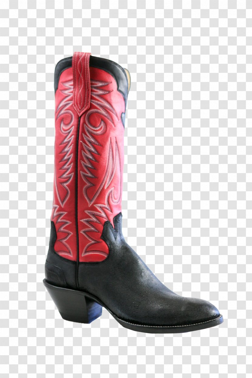 Cowboy Boot Paul Bond Co Riding - Calf - Ostrich Material Transparent PNG