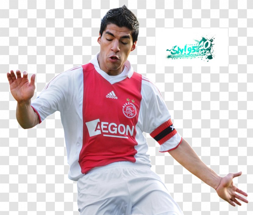 Luis Suárez AFC Ajax Uruguay National Football Team Jersey FC Groningen - Player - LUIS SUAREZ Transparent PNG