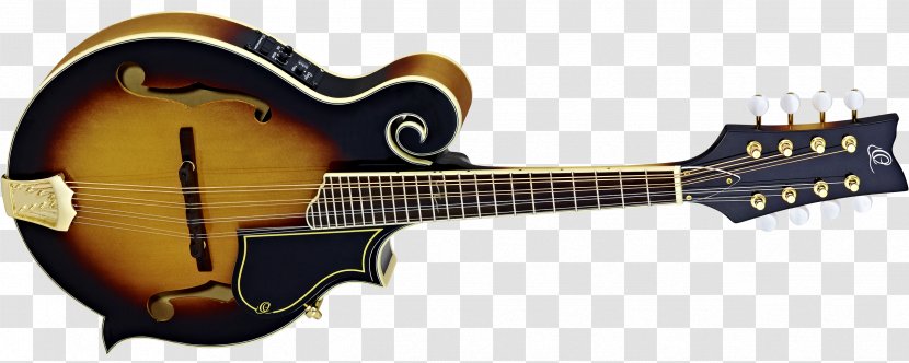 Musical Instruments Mandolin Guitar String - Watercolor - Aerobics Transparent PNG