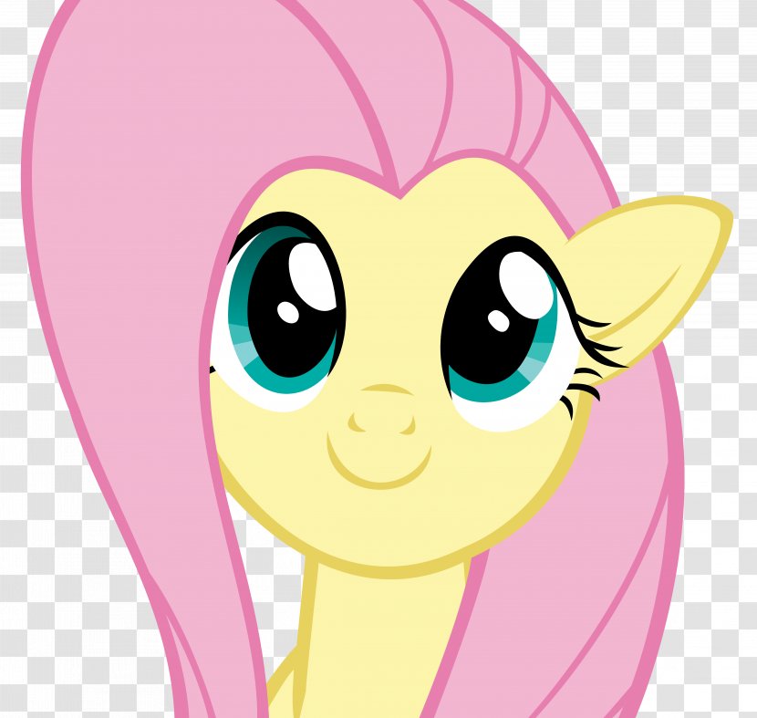 Fluttershy Rarity Rainbow Dash Twilight Sparkle Applejack - Cartoon - My Little Pony Transparent PNG