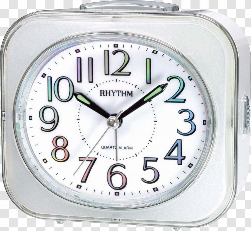 Alarm Clocks Rhythm Bell 掛時計 - Flower - Clock Transparent PNG