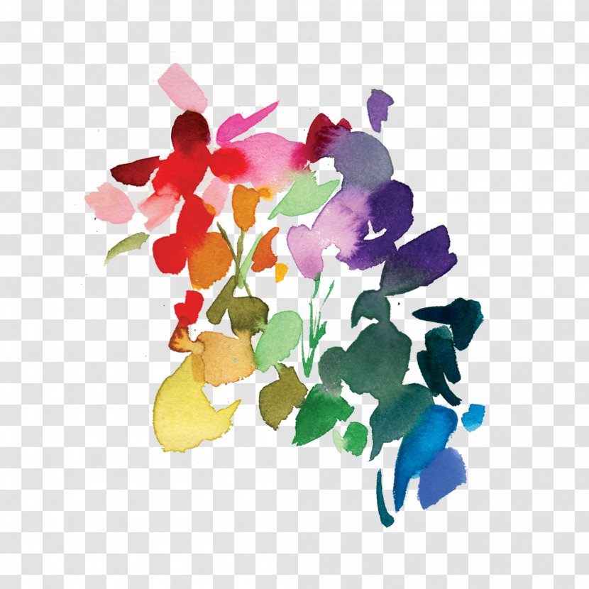 Floral Design Flower Image Painting - Drawing Transparent PNG
