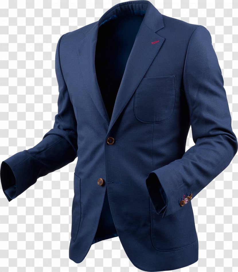 Cobalt Blue - Outerwear Transparent PNG