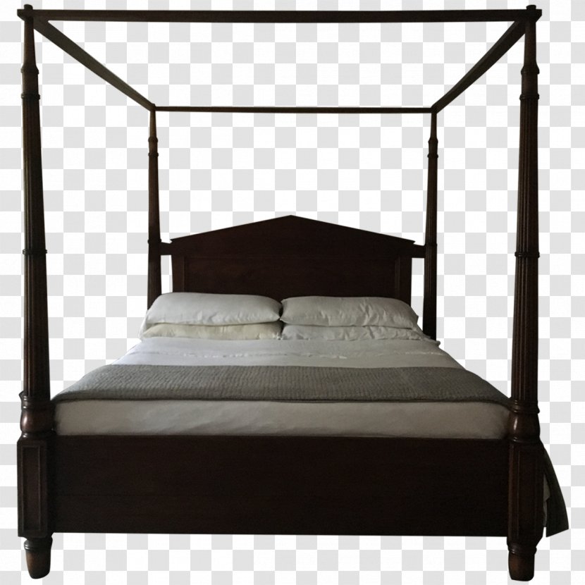 Four-poster Bed Bedroom Canopy Platform - Oak Transparent PNG