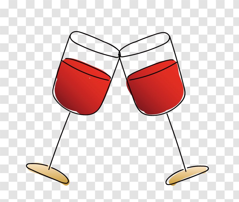 Red Wine Glass Liqueur - Vision Care - Goblet Vector Image Transparent PNG