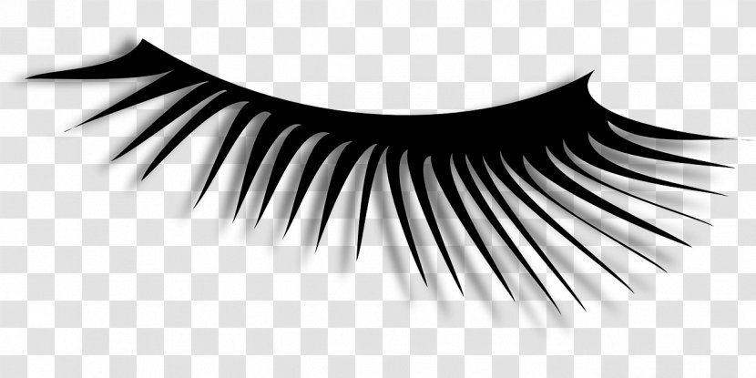 Eyelash Extensions Clip Art - Silhouette Transparent PNG