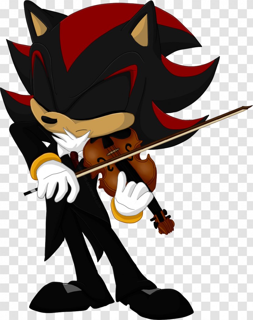 Shadow The Hedgehog Sonic CD Violin - Heart Transparent PNG