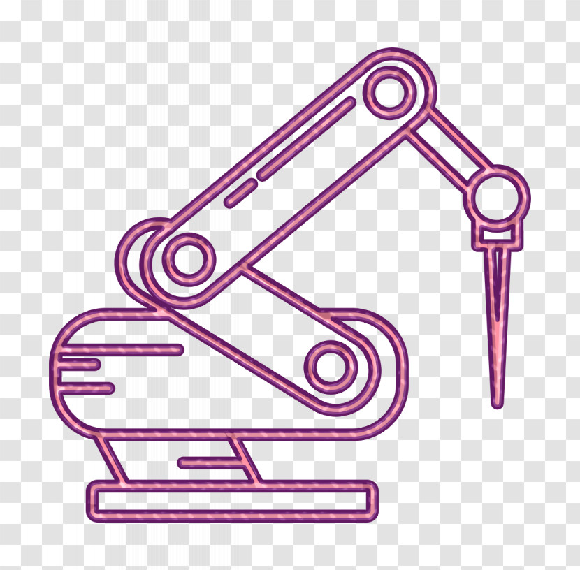 Robotic Arm Icon Factory Icon Automation Icon Transparent PNG
