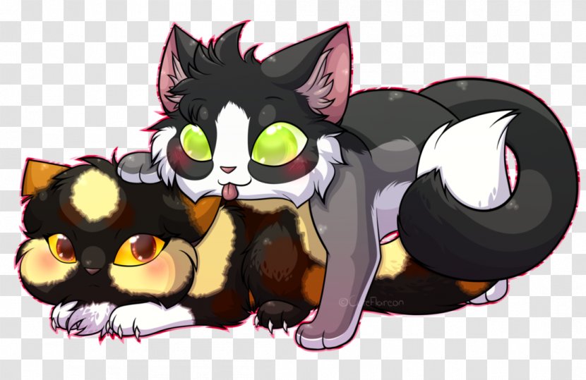 Whiskers Kitten Cat Dragon - Heart Transparent PNG